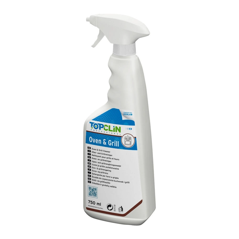 TOPCLIN by Ecolab Oven & Grill 6x750ml spray