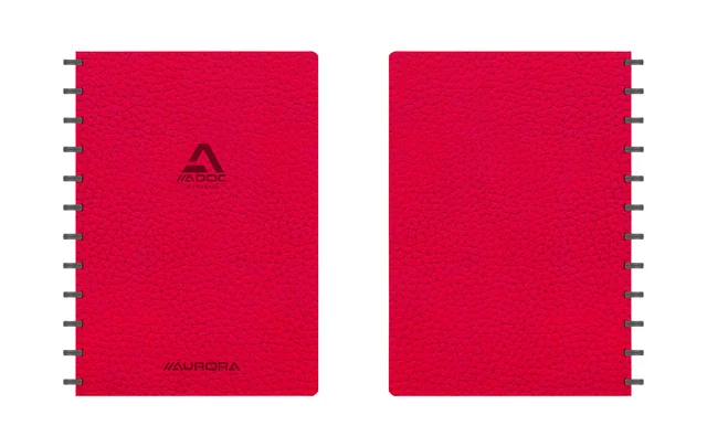 Schrift Adoc Business A4 lijn 144 pagina's 90gr rood