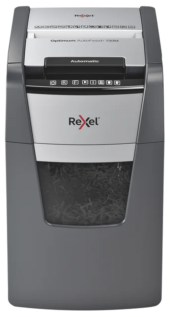 Papiervernietiger Rexel Optimum Auto+ 130M snippers 2x15mm
