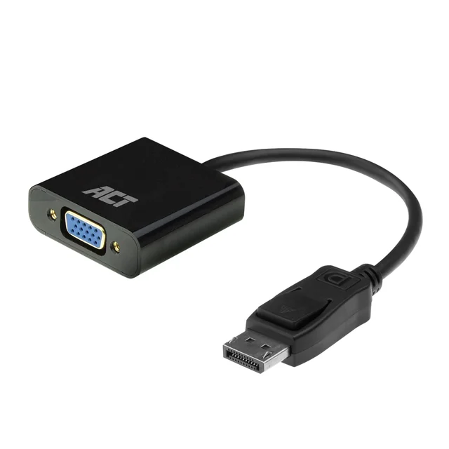 Adapter ACT DisplayPort naar VGA 0.15 meter