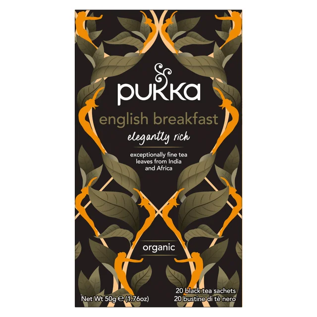 Thee Pukka English breakfast 20 zakjes
