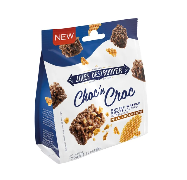 Koekjes Jules Destrooper Choc 'n Croc Parijse wafels