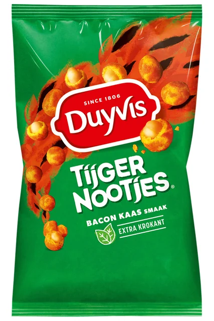 Tijgernootjes Duyvis  bacon kaas zak 1kg