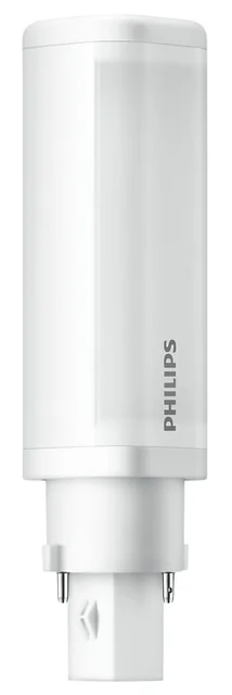 Ledlamp Philips CorePro G24D-1 2pin 5,9W 600lumen 3000K warm wit