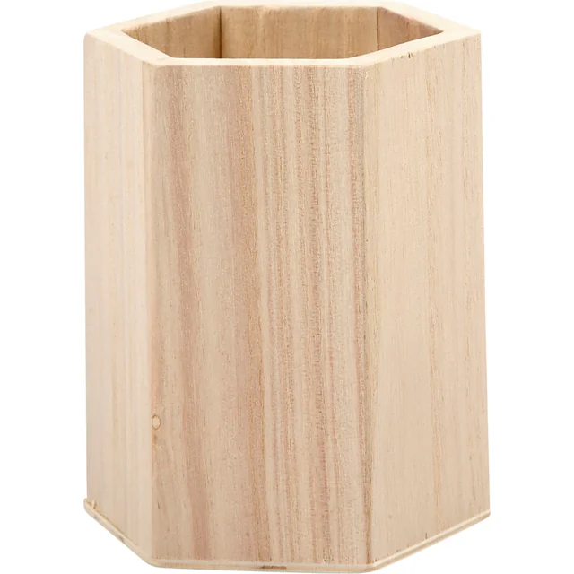 Pennenbak Creativ Company zeshoek 10.5x8cm triplex