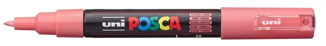 Paintmarker Uni POSCA PC1MC extra fijn koraal
