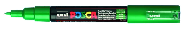 Paintmarker Uni POSCA PC1MC extra fijn donkergroen