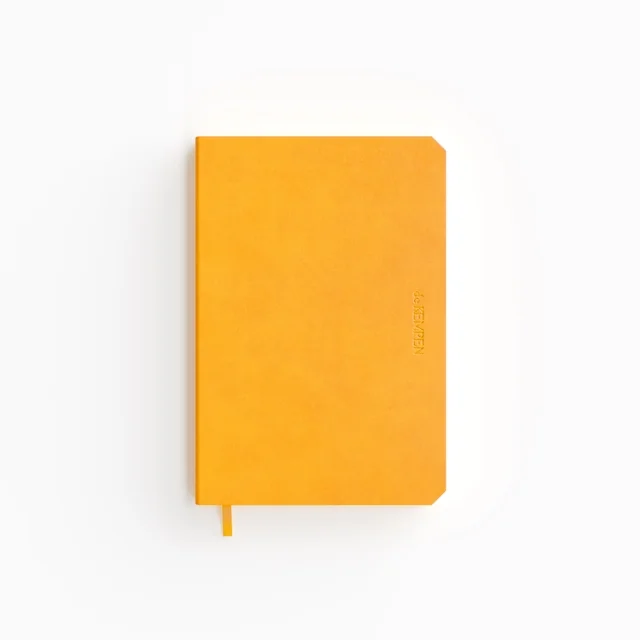 Notitieboek de KEMPEN Independent 110x160mm blanco 160 pag 90gr geel