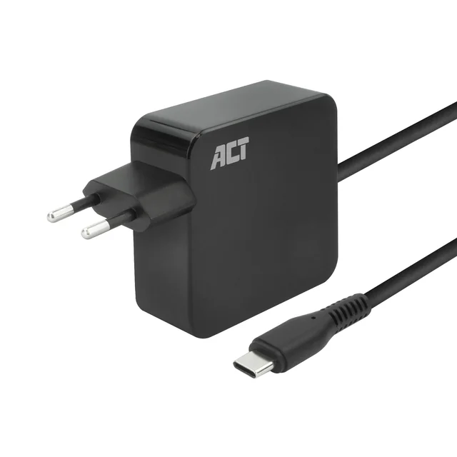 Laptop Oplader ACT USB-C Power Delivery 65W 2mtr