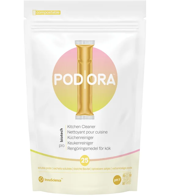 Keukenreiniger InnuScience PodOra pods 25 stuks