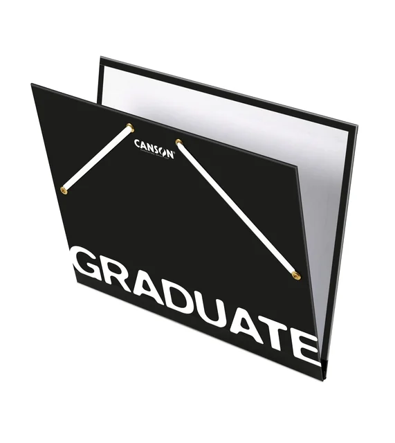 Tekenmap Canson Graduate elastieksluiting 260x330mm zwart