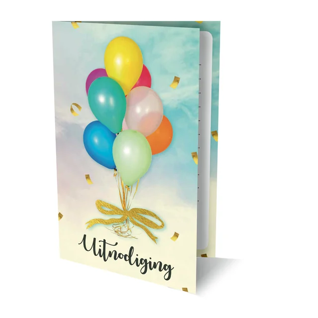 Ballonnen - Uitnodiging PK 875 Interstat