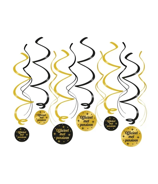 Classy party swirls Pensioen