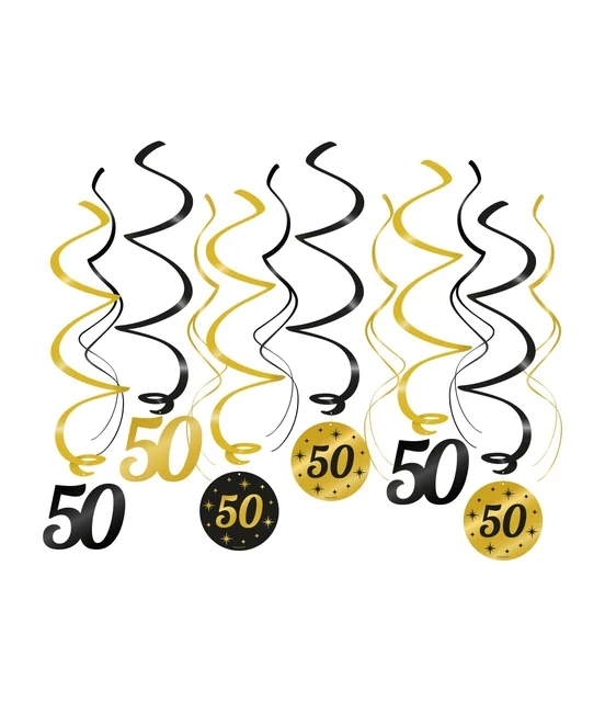 Classy party swirls 50