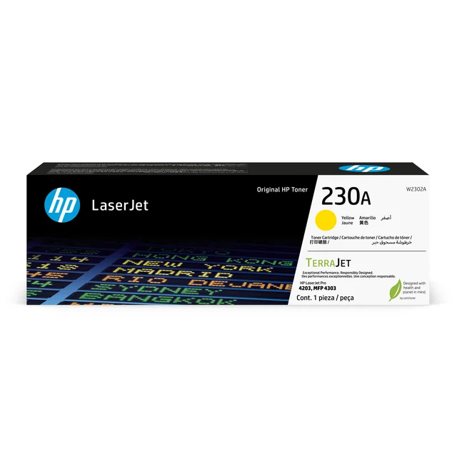 Tonercartridge HP W2302A 230A geel