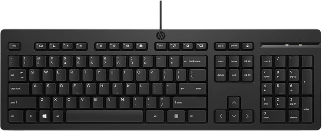 Toetsenbord HP 125 USB bedraad QWERTY