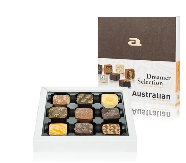 Chocolade bonbons Australian Dreamer Selection 9-pack