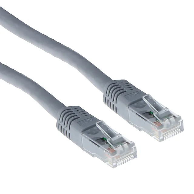 Kabel ACT U/UTP CAT6 patchkabel RJ45 Grijs 30 meter