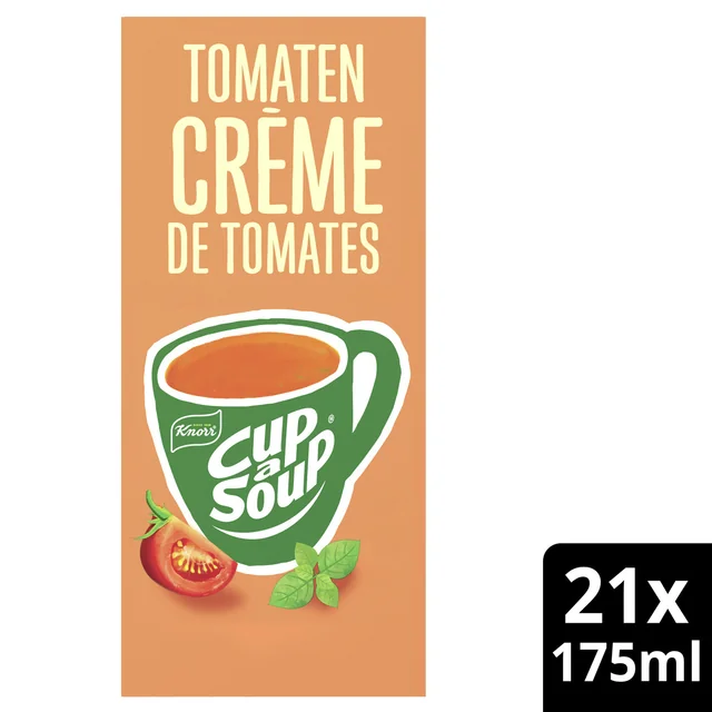Cup-a-Soup Knorr tomaten crème 21x175ml