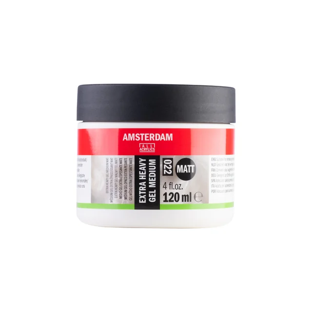 Medium Amsterdam Mini 022 extra heavy gel mat 120ml