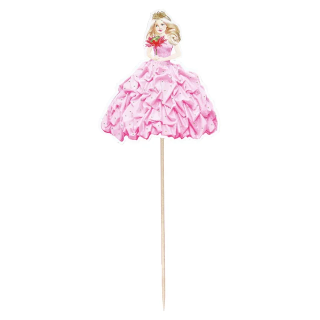Feestprikkers Haza prinses 20cm 8 stuks