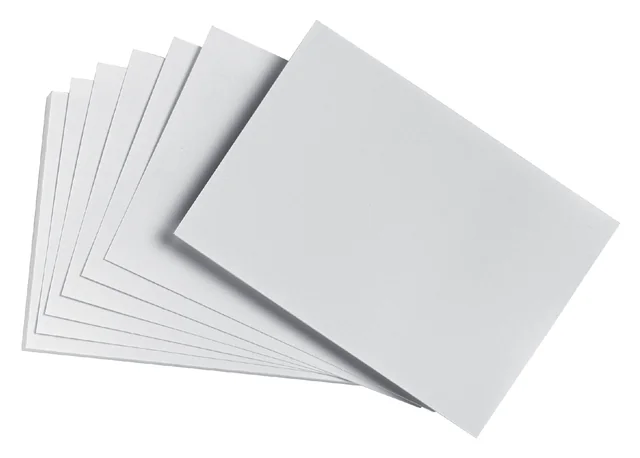 Correspondentiekaart Djois Atlanta A6 105x148mm 200gr wit 50 stuks