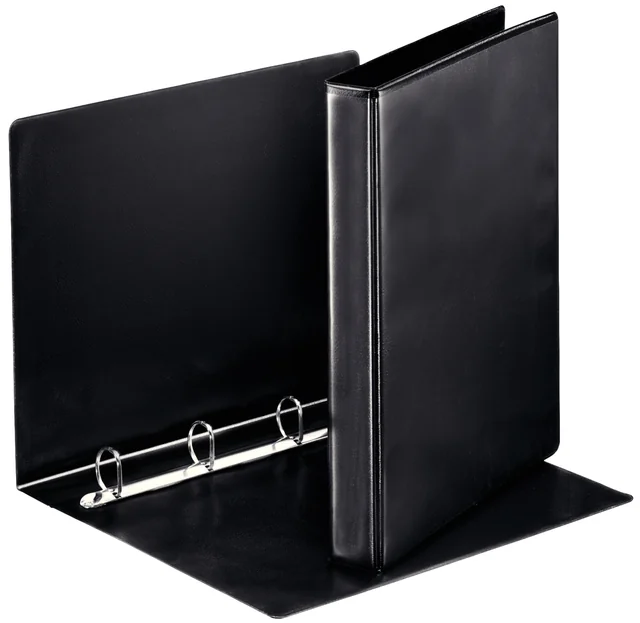Presentatieringband Esselte Essentials panorama A4 4-rings D-mechaniek 44mm zwart