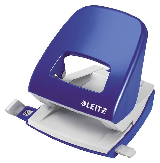 Perforator Leitz NeXXt 5008 metaal 30 vel blauw