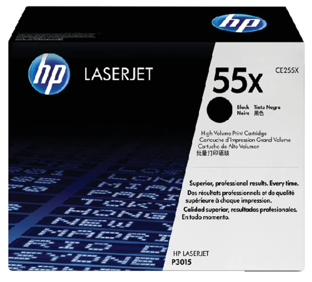 Tonercartridge HP CE255X 55X zwart