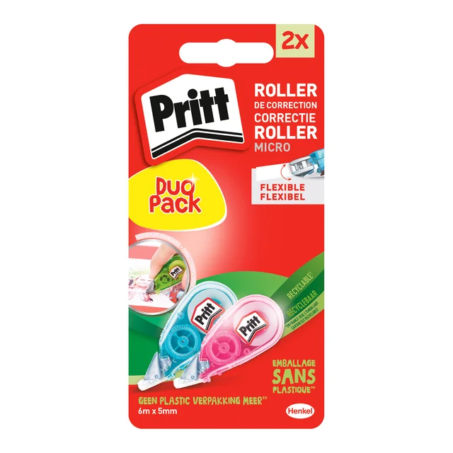 Correctietape Pritt Micro Flex 5mmx6m blister 2e halve prijs