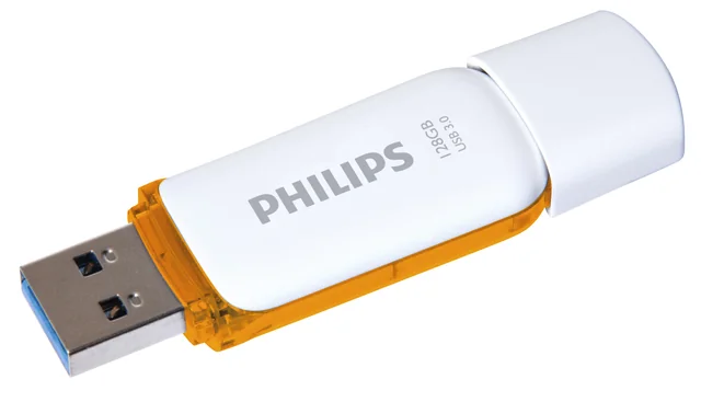 USB stick 3.0 Philips Snow USB-A 128GB oranje