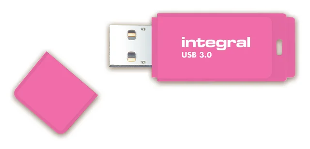 USB stick 3.0 Integral Neon USB-A 64GB roze