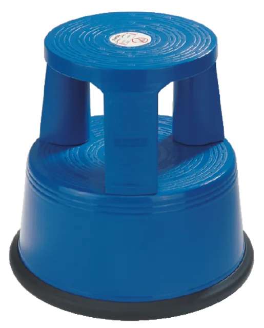 Opstapkruk Desq 420mm kunststof blauw
