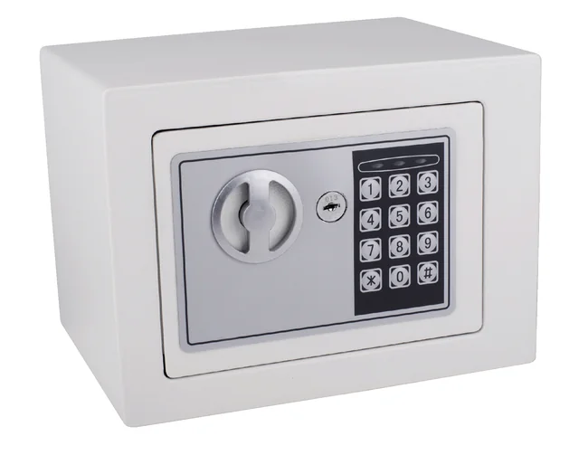 Kluis Pavo mini elektronisch 230x170x170mm wit