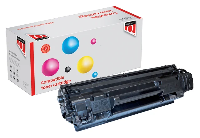 Tonercartridge Quantore alternatief tbv HP CE278A  / CE278X 78A / 78X zwart HC