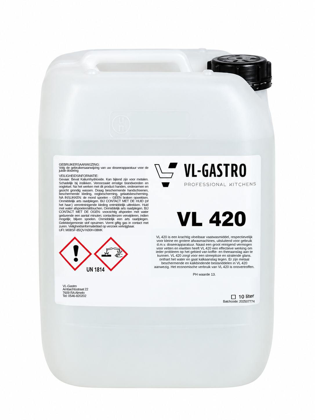 VL 420 vloeibaar vaatwasmiddel